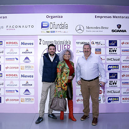 Kogel en el 2º Congreso de la Mujer en el Transporte